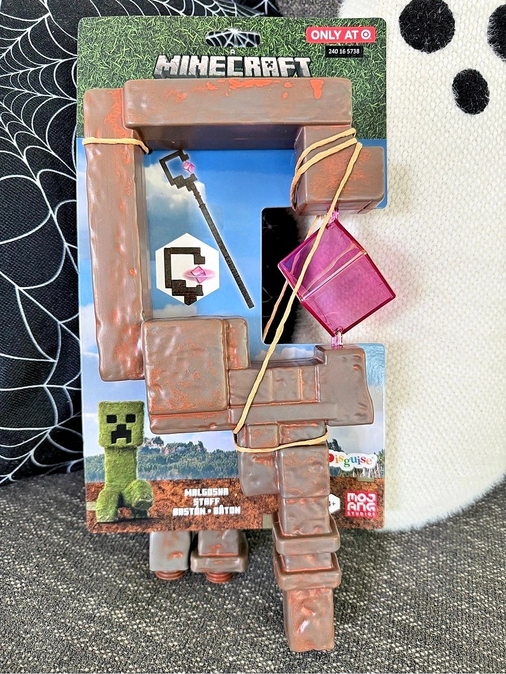 Minecraft new Malgosha staff costume accessories Halloween kids Disguise